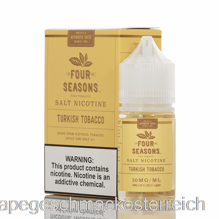 Türkisches Tabaksalz – Vier Jahreszeiten – 30 Ml, 50 Mg Vape-Geschmack
